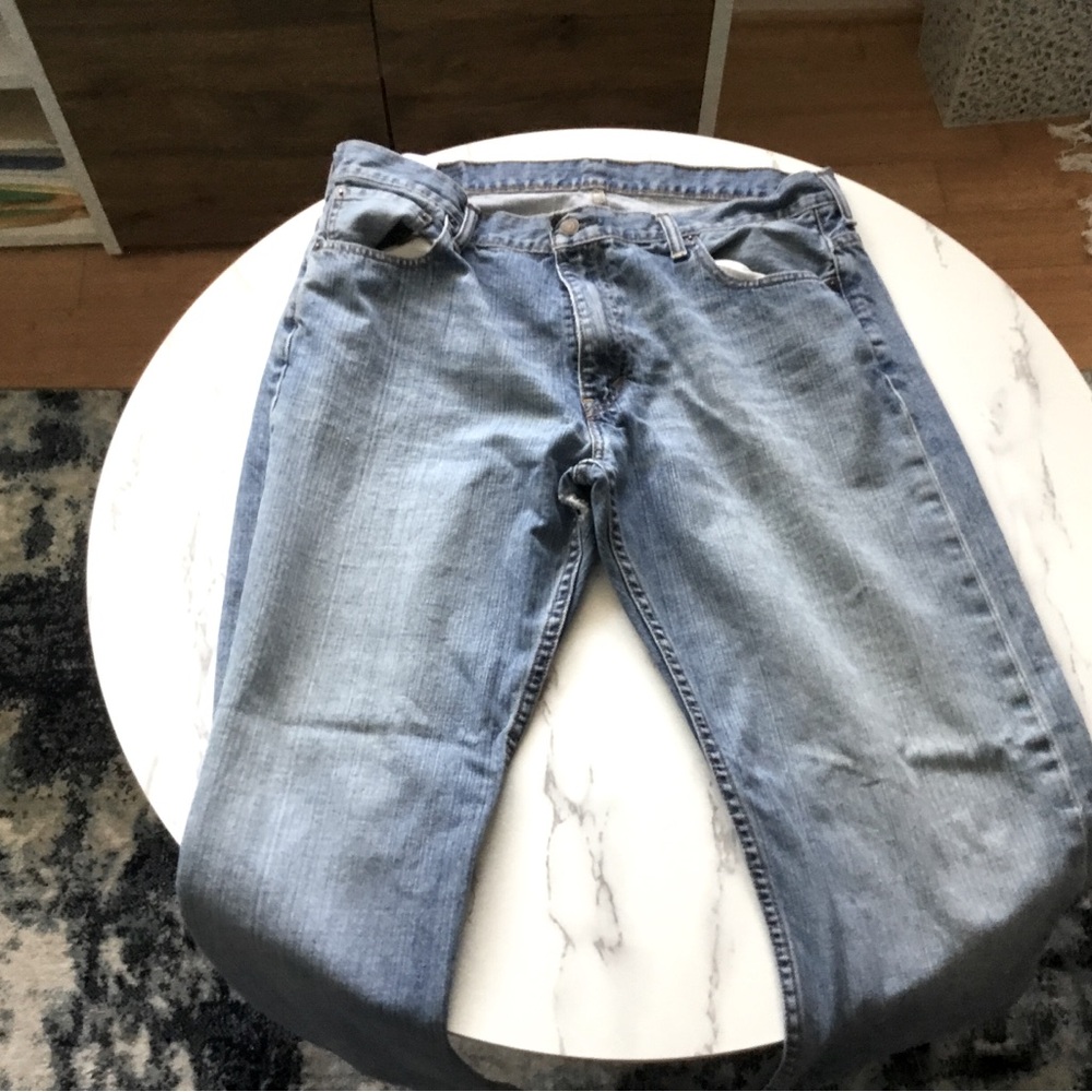 Classic Men's Light Blue Jeans
